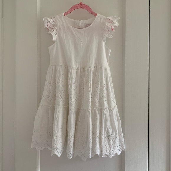 girls white sundress